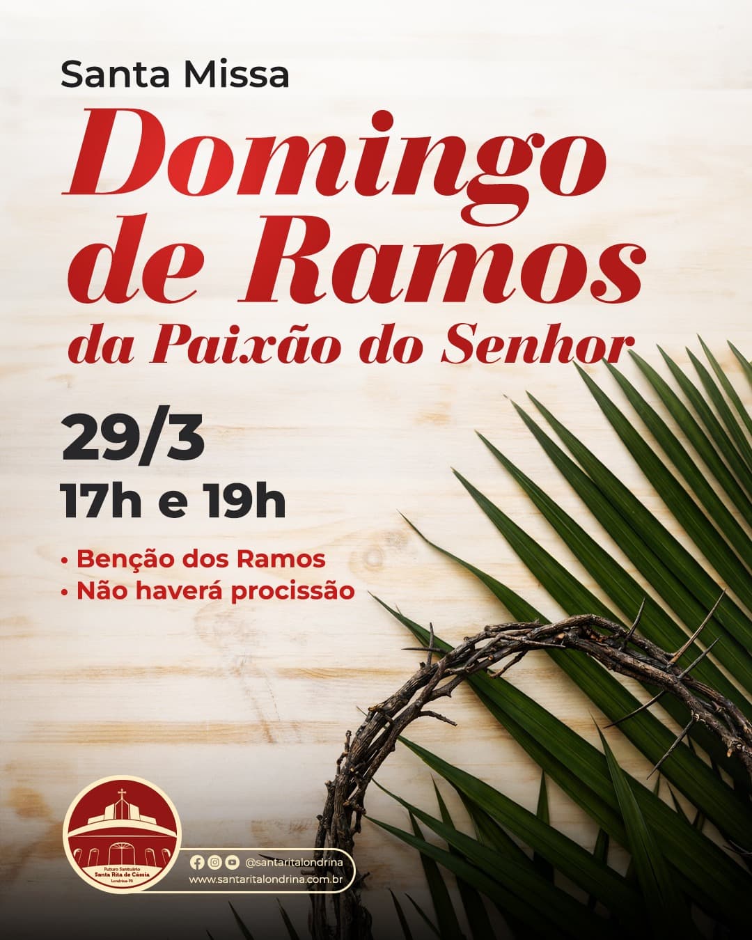 Domingo de Ramos da Paixão do Senhor