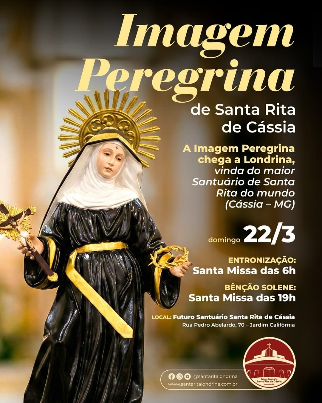 Imagem Peregrina de Santa Rita de Cássia