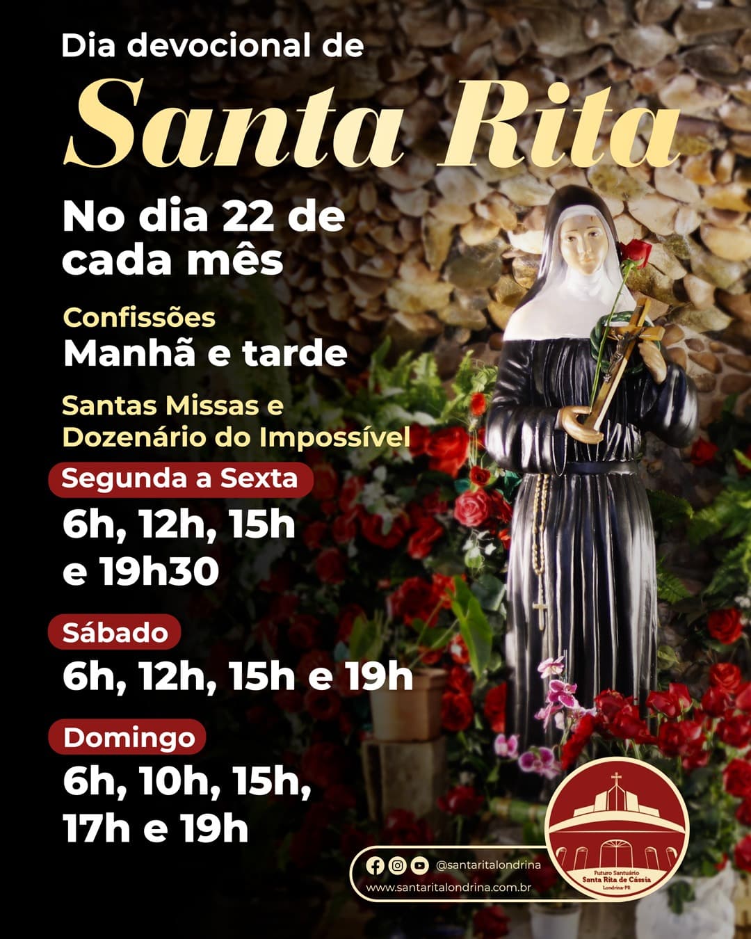 Dia Devocional de Santa Rita de Cássia