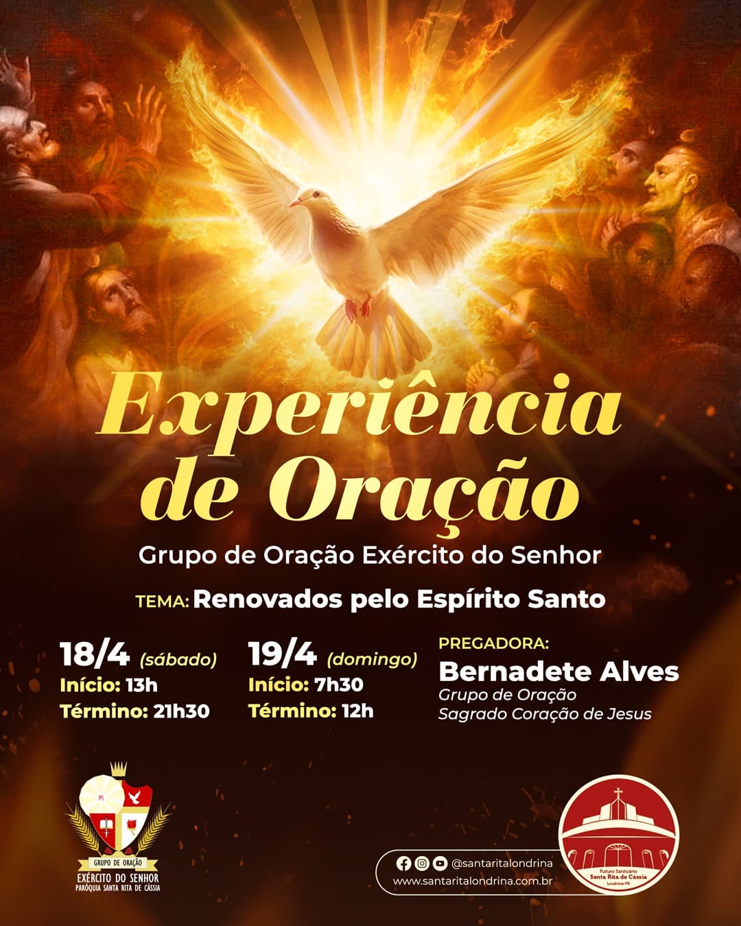 Experiência de Oração – Renovados pelo Espírito Santo