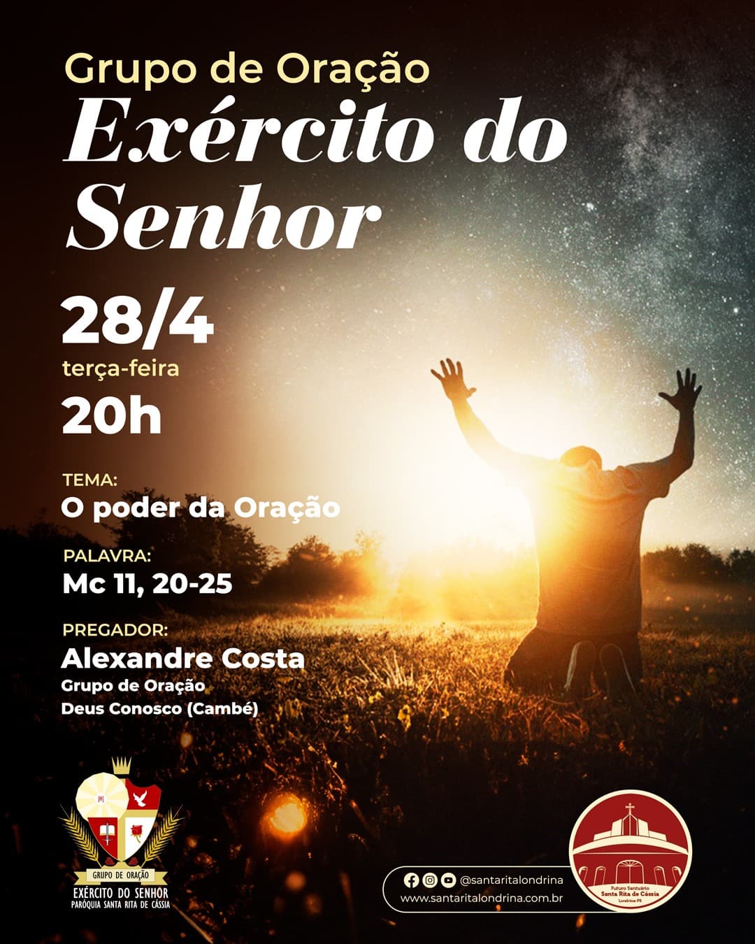 Grupo de Oração – Exército do Senhor