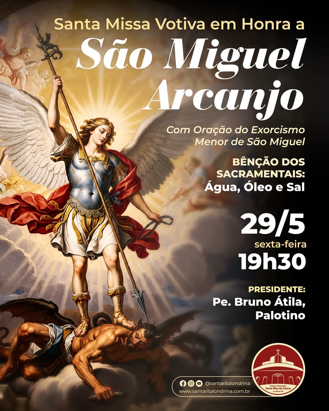 Santa Missa Votiva em Honra a São Miguel Arcanjo