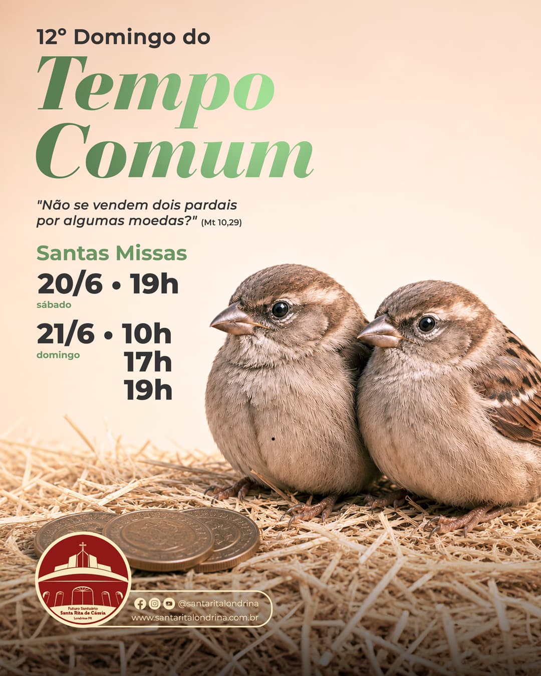 12º Domingo do Tempo Comum
