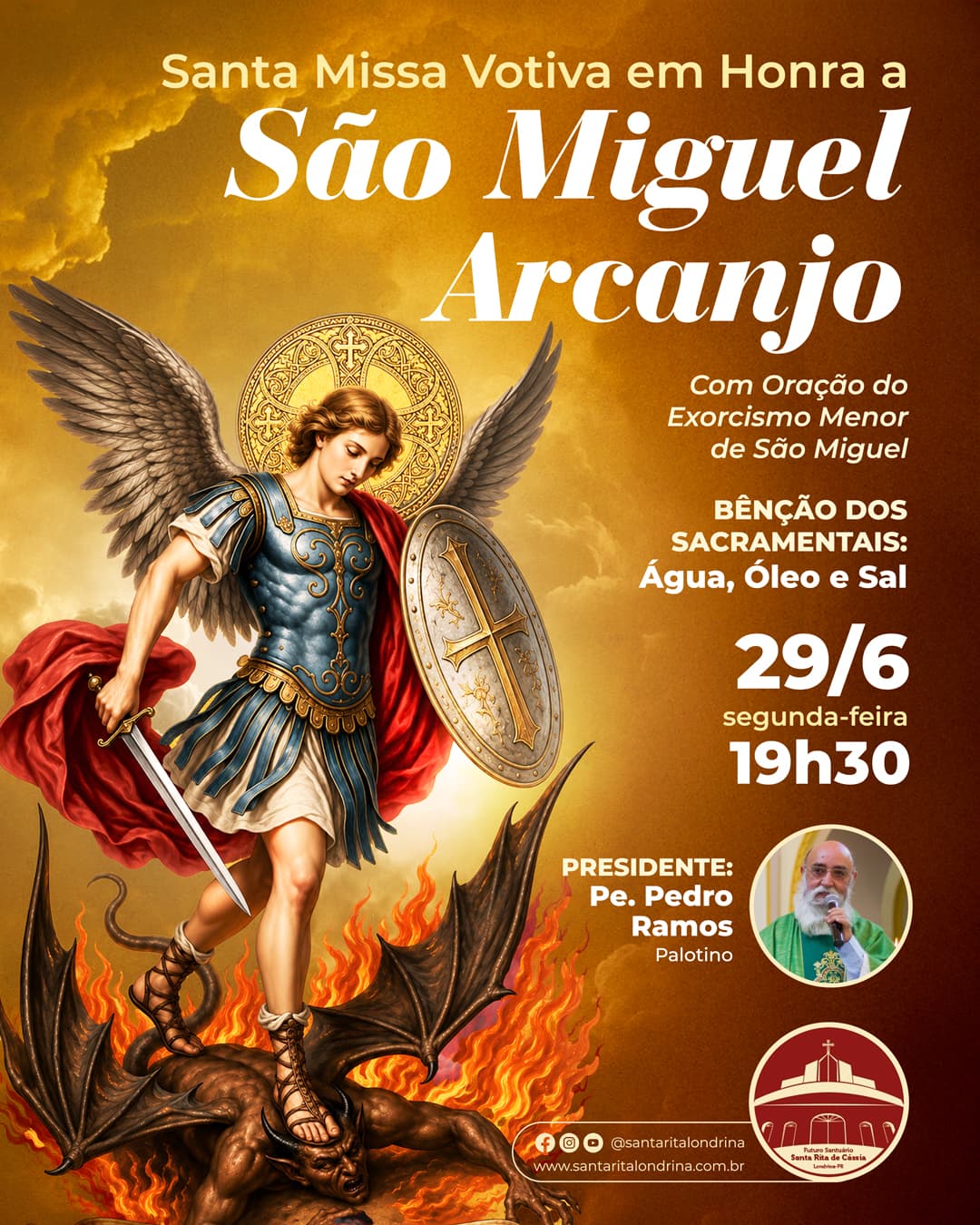 Santa Missa Votiva em Honra a São Miguel Arcanjo