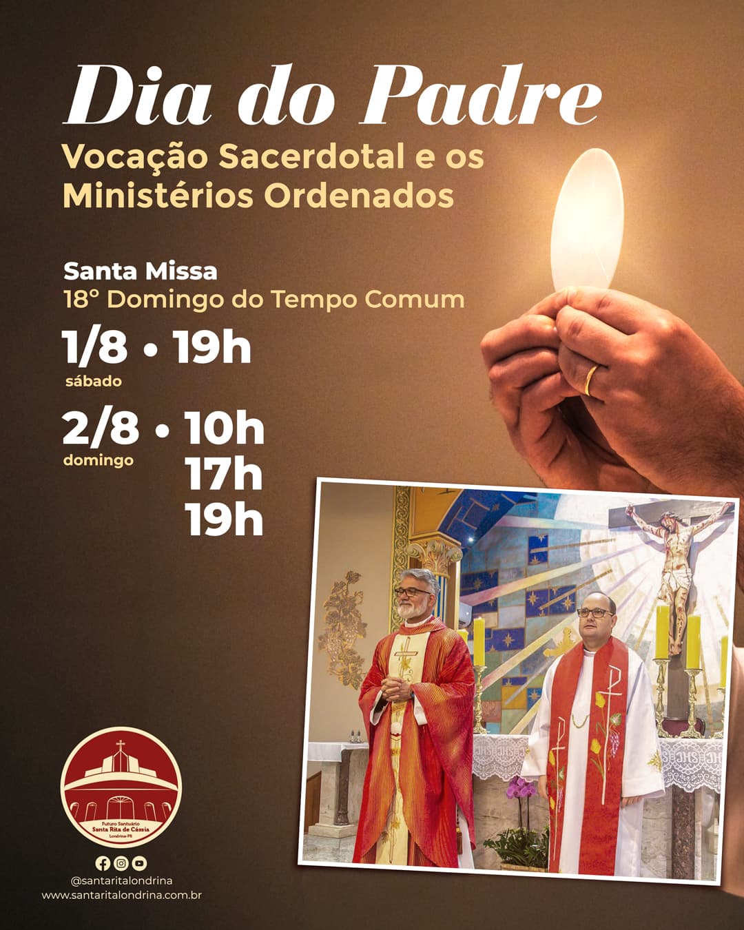 18º Domingo do Tempo Comum | Dia do Padre