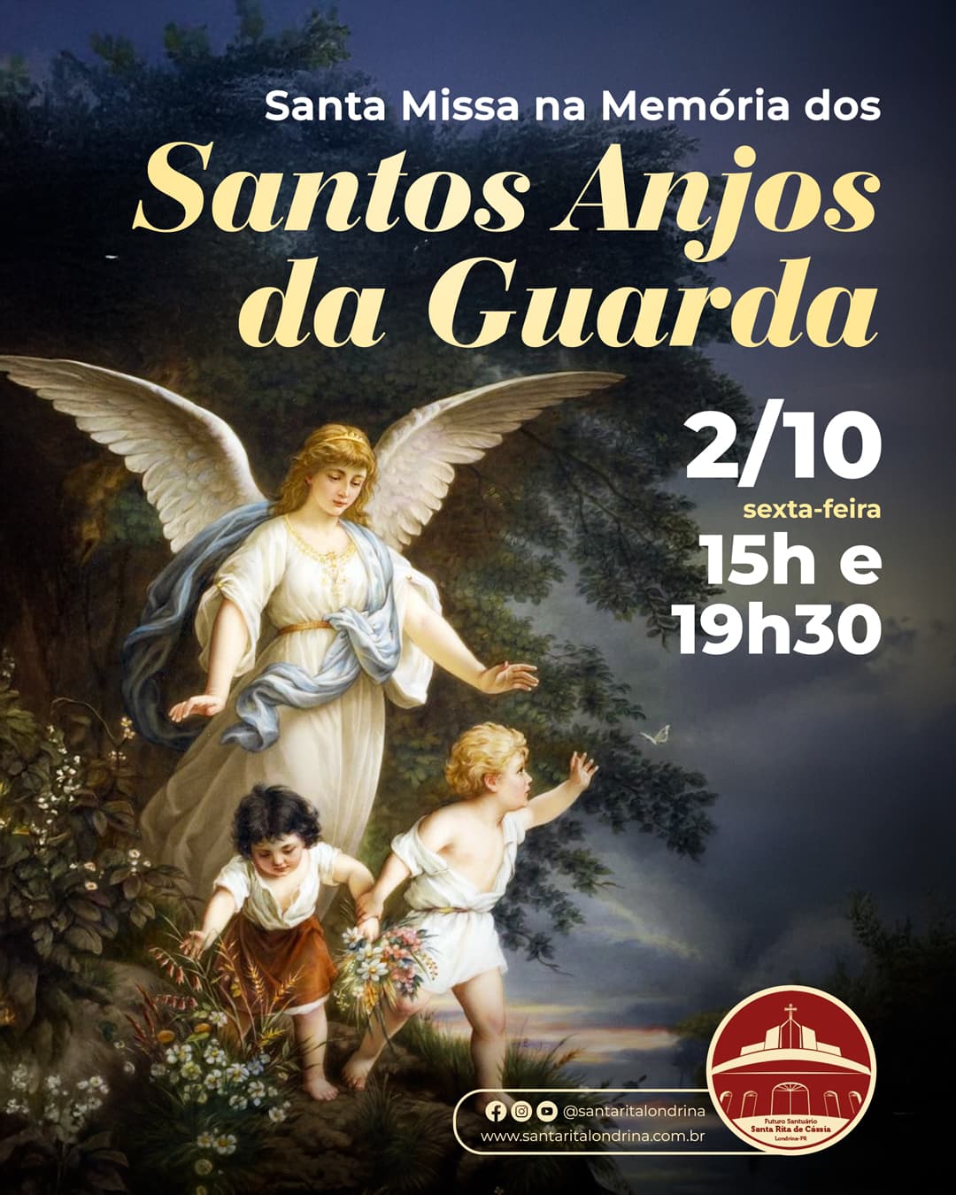 Santa Missa na Memória dos Santos Anjos da Guarda