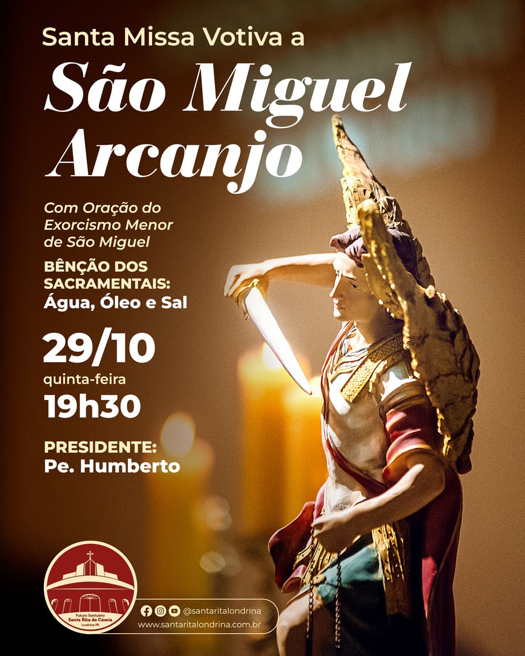 Santa Missa Votiva a São Miguel Arcanjo