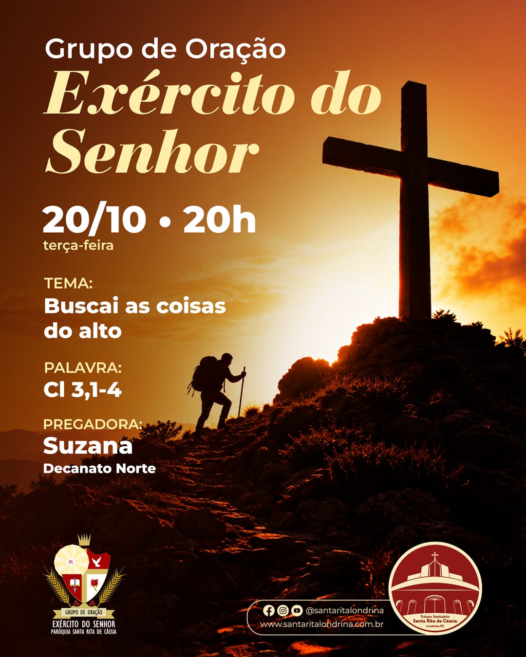 Grupo de Oração | Exército do Senhor